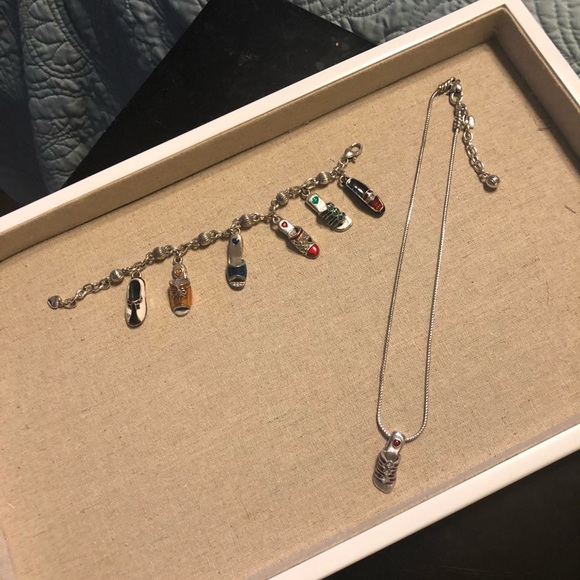 Brighton Jewelry - 💥💥 Brighton Enamel Necklace & Charm Bracelet 💥